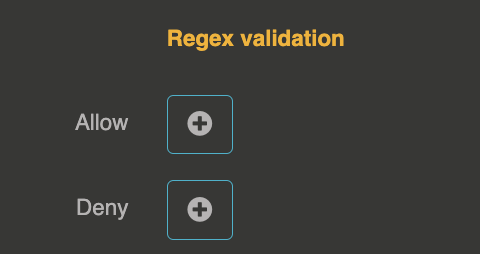 regex-validation